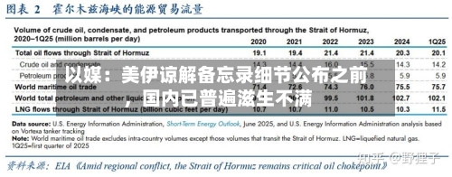 以媒：美伊谅解备忘录细节公布之前，国内已普遍滋生不满-第3张图片