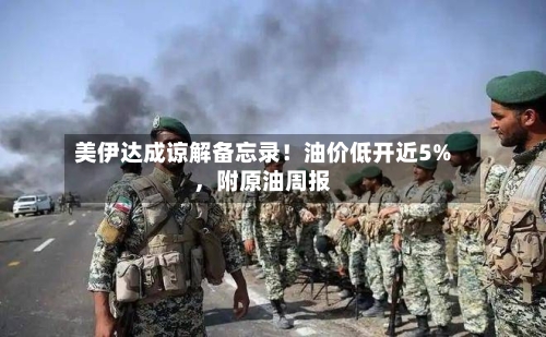 美伊达成谅解备忘录！油价低开近5%	，附原油周报-第3张图片