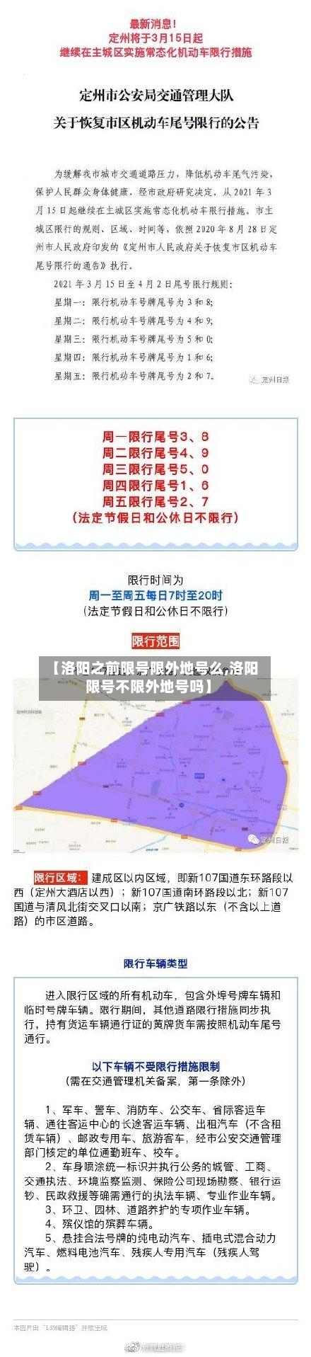 【洛阳之前限号限外地号么,洛阳限号不限外地号吗】