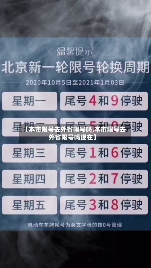 【本市限号去外省限号吗,本市限号去外省限号吗现在】-第2张图片