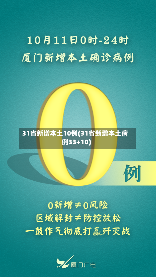31省新增本土10例(31省新增本土病例33+10)