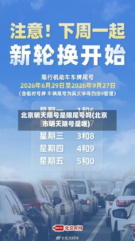 北京明天限号是限尾号吗(北京市明天限号是啥)-第2张图片
