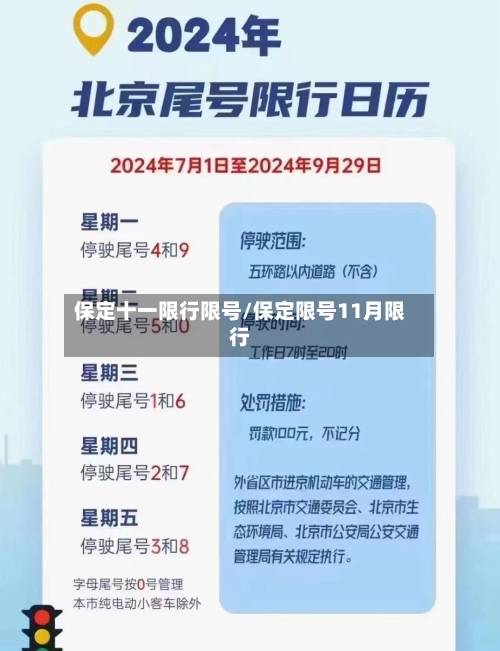 保定十一限行限号/保定限号11月限行-第3张图片
