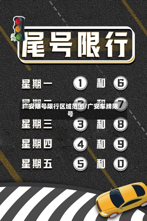 广安限号限行区域范围/广安车牌限号