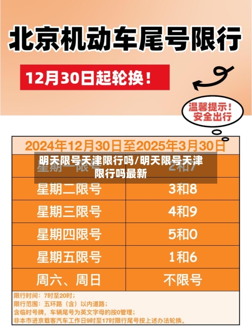 明天限号天津限行吗/明天限号天津限行吗最新