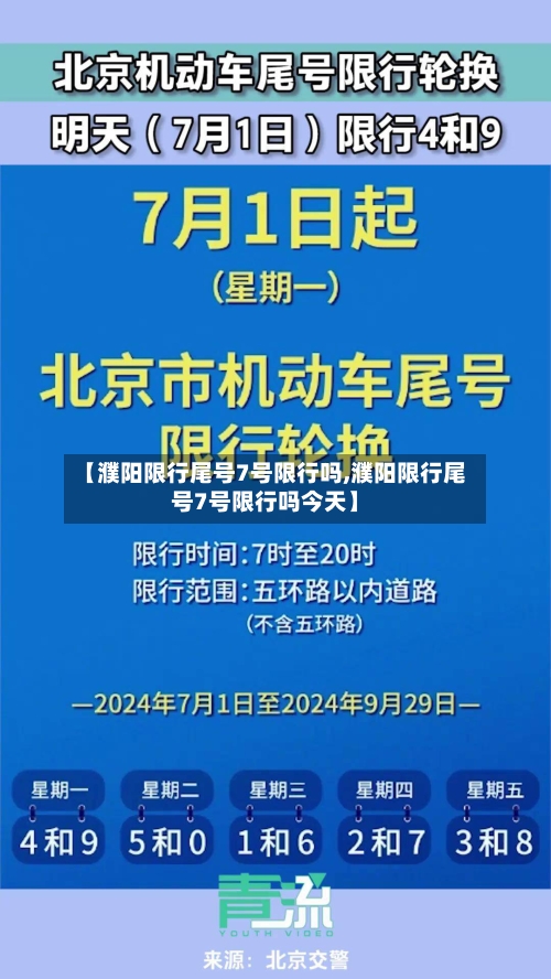 【濮阳限行尾号7号限行吗,濮阳限行尾号7号限行吗今天】-第3张图片