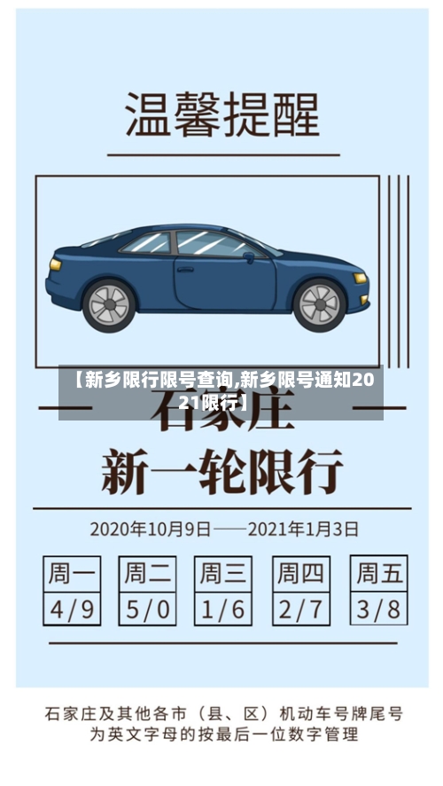 【新乡限行限号查询,新乡限号通知2021限行】