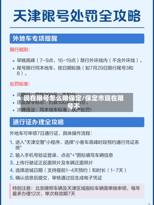 现在限号怎么限保定/保定市现在限号不-第2张图片