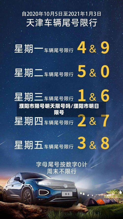 濮阳市限号明天限号吗/濮阳市明日限号