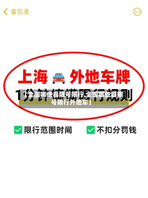 【全国哪些县限号限行,全国哪些县限号限行外地车】-第3张图片