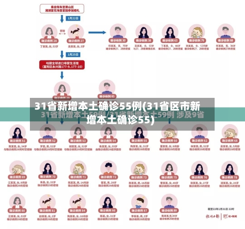 31省新增本土确诊55例(31省区市新增本土确诊55)