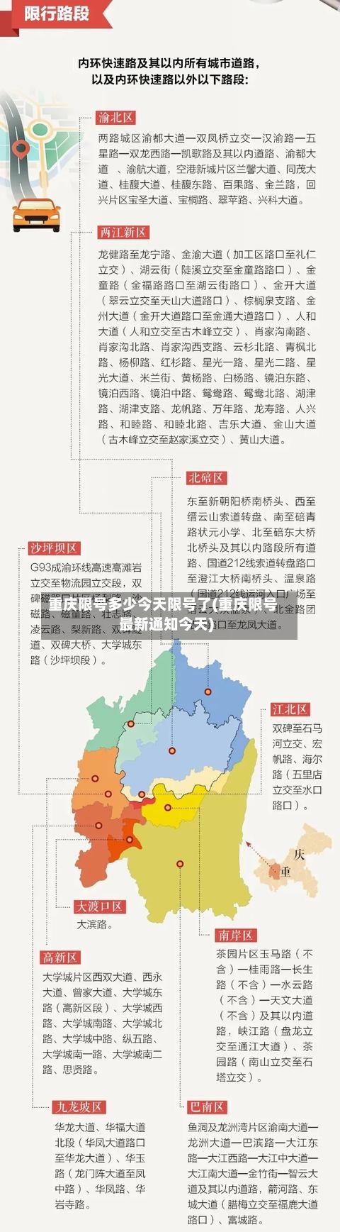重庆限号多少今天限号了(重庆限号最新通知今天)-第3张图片