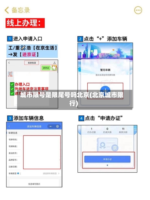 城市限号是限尾号吗北京(北京城市限行)-第2张图片