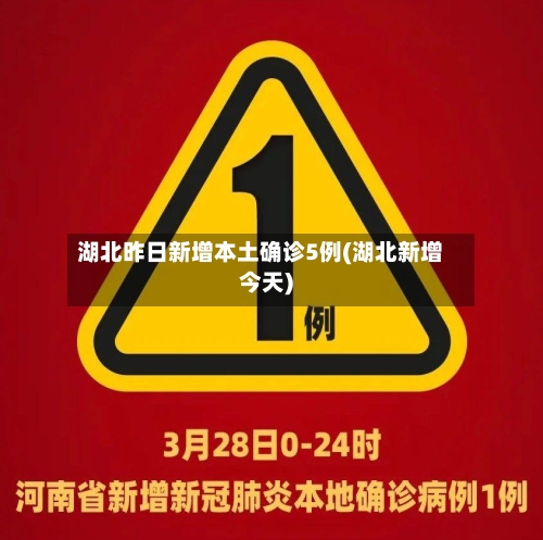 湖北昨日新增本土确诊5例(湖北新增今天)