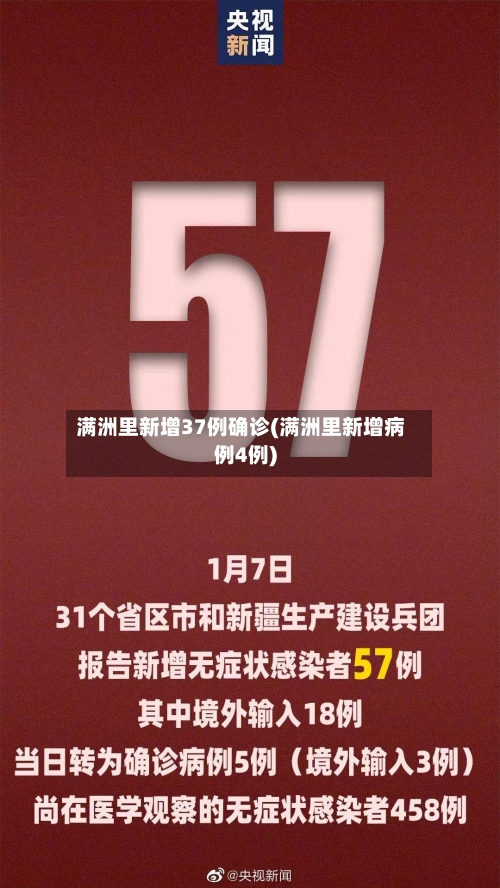 满洲里新增37例确诊(满洲里新增病例4例)