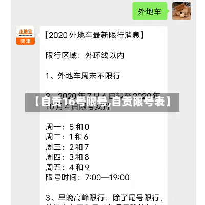 【自贡16号限号,自贡限号表】-第3张图片
