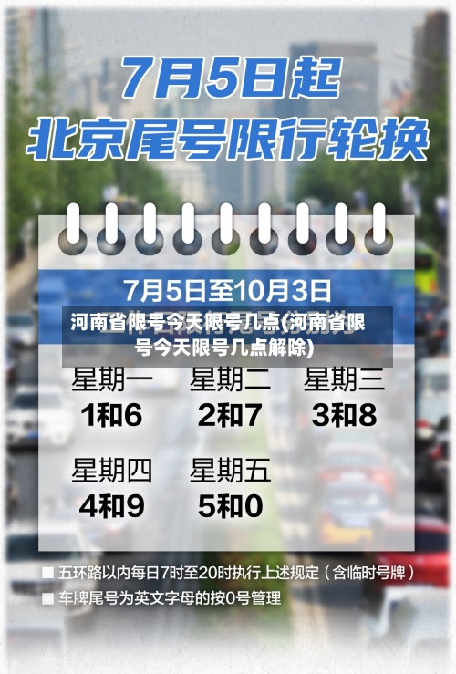河南省限号今天限号几点(河南省限号今天限号几点解除)-第2张图片