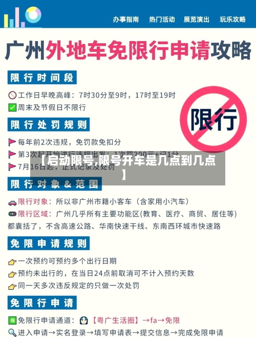 【启动限号,限号开车是几点到几点】