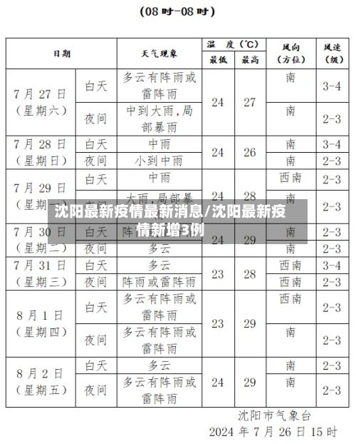 沈阳最新疫情最新消息/沈阳最新疫情新增3例-第2张图片