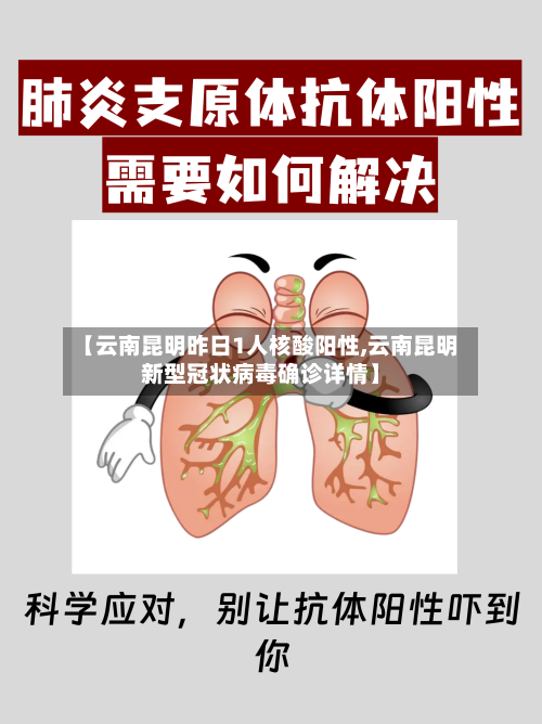 【云南昆明昨日1人核酸阳性,云南昆明新型冠状病毒确诊详情】