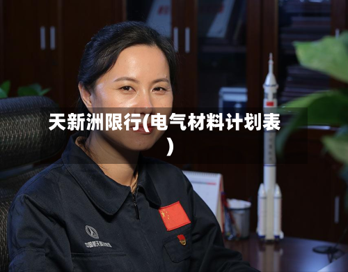 天新洲限行(电气材料计划表)-第2张图片