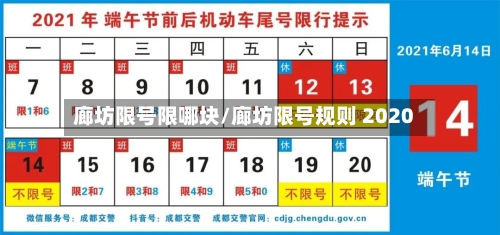 廊坊限号限哪块/廊坊限号规则 2020-第2张图片