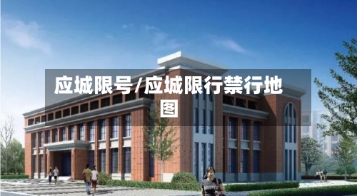 应城限号/应城限行禁行地图