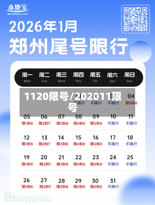 1120限号/202011限号-第3张图片