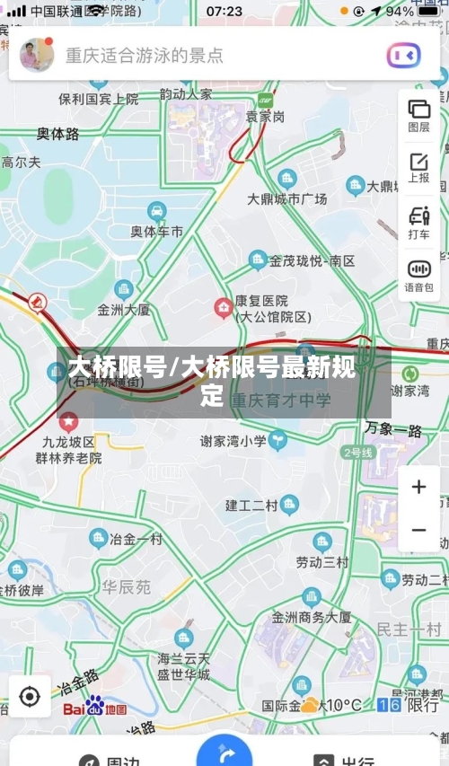 大桥限号/大桥限号最新规定
