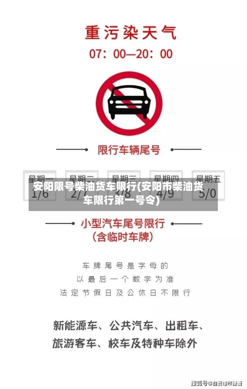 安阳限号柴油货车限行(安阳市柴油货车限行第一号令)-第2张图片