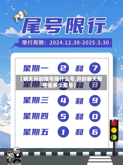 【明天开封限号限什么号,开封明天限号是多少尾号】