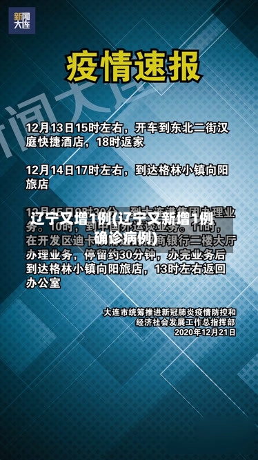 辽宁又增1例(辽宁又新增1例确诊病例)-第2张图片