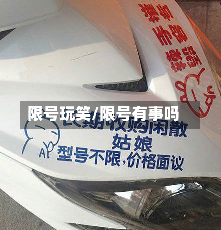 限号玩笑/限号有事吗-第3张图片