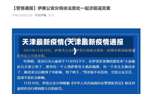天津最新疫情(天津最新疫情通报)