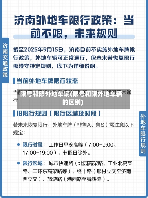 限号和限外地车辆(限号和限外地车辆的区别)