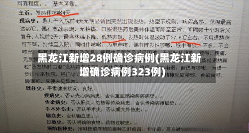 黑龙江新增28例确诊病例(黑龙江新增确诊病例323例)