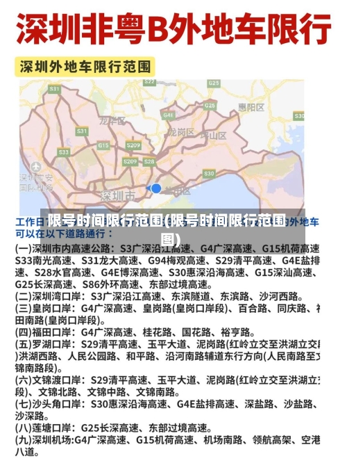 限号时间限行范围(限号时间限行范围图)-第3张图片