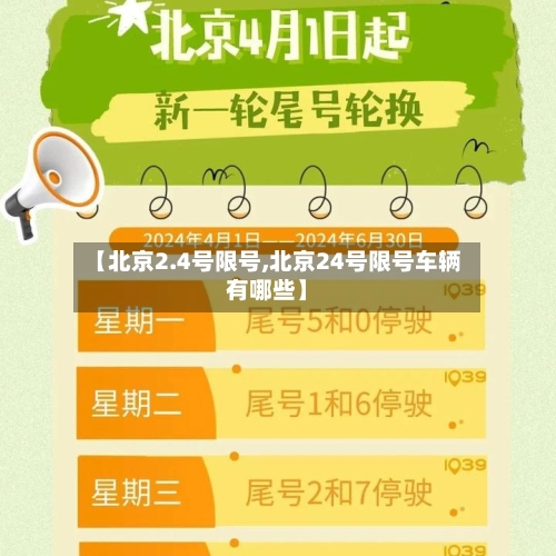 【北京2.4号限号,北京24号限号车辆有哪些】-第2张图片