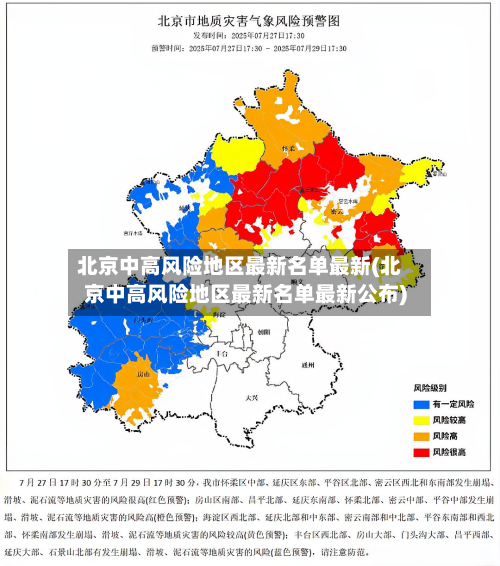 北京中高风险地区最新名单最新(北京中高风险地区最新名单最新公布)