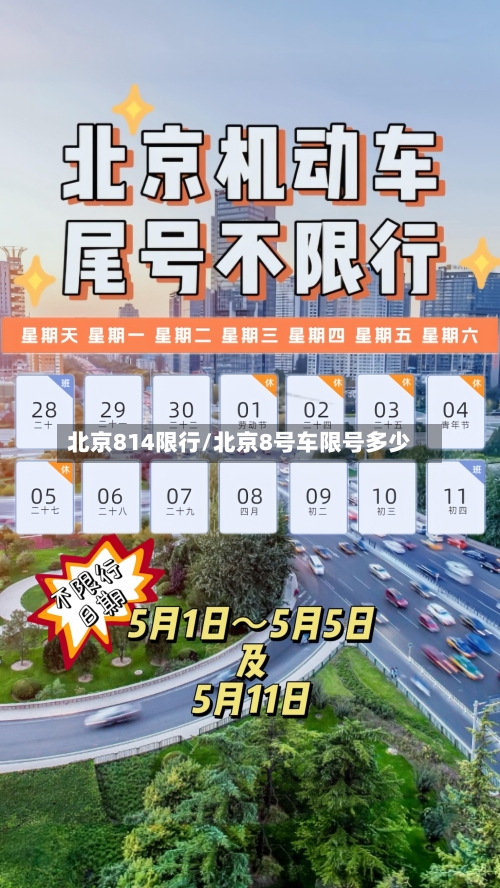 北京814限行/北京8号车限号多少