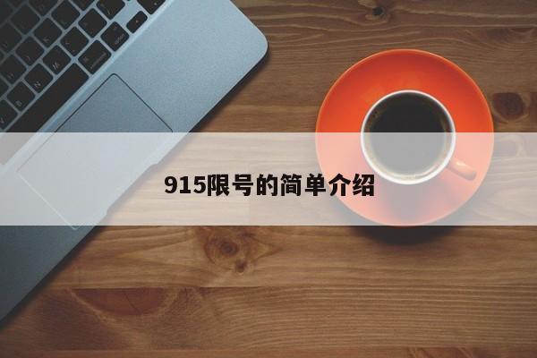915限号的简单介绍